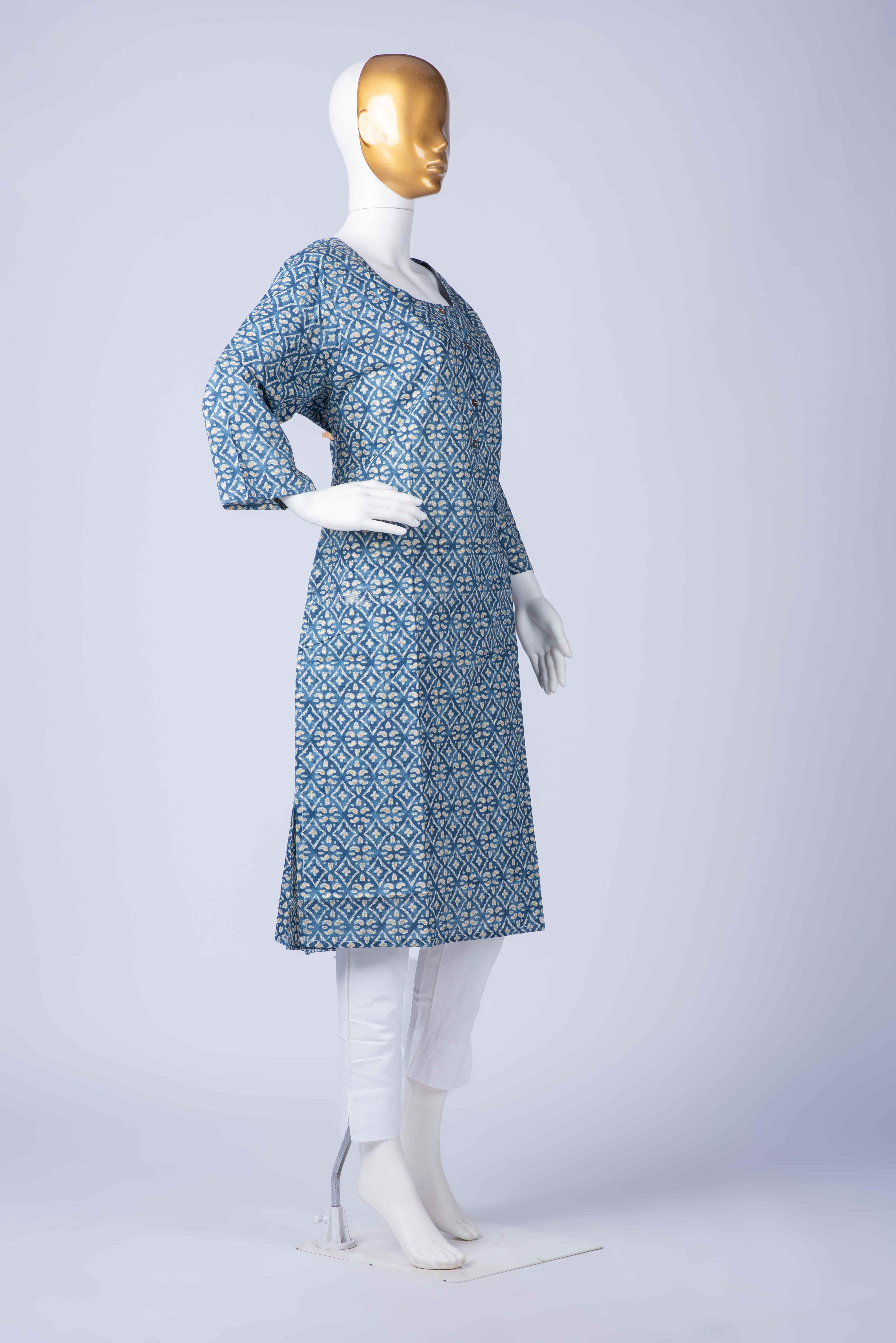 Straight Fit Kurti - Image 3